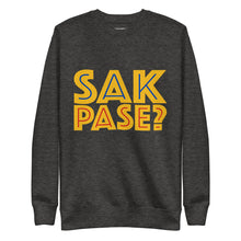 Load image into Gallery viewer, Sak Pase? Diaspora Bazaar Dark Premium Sweatshirt
