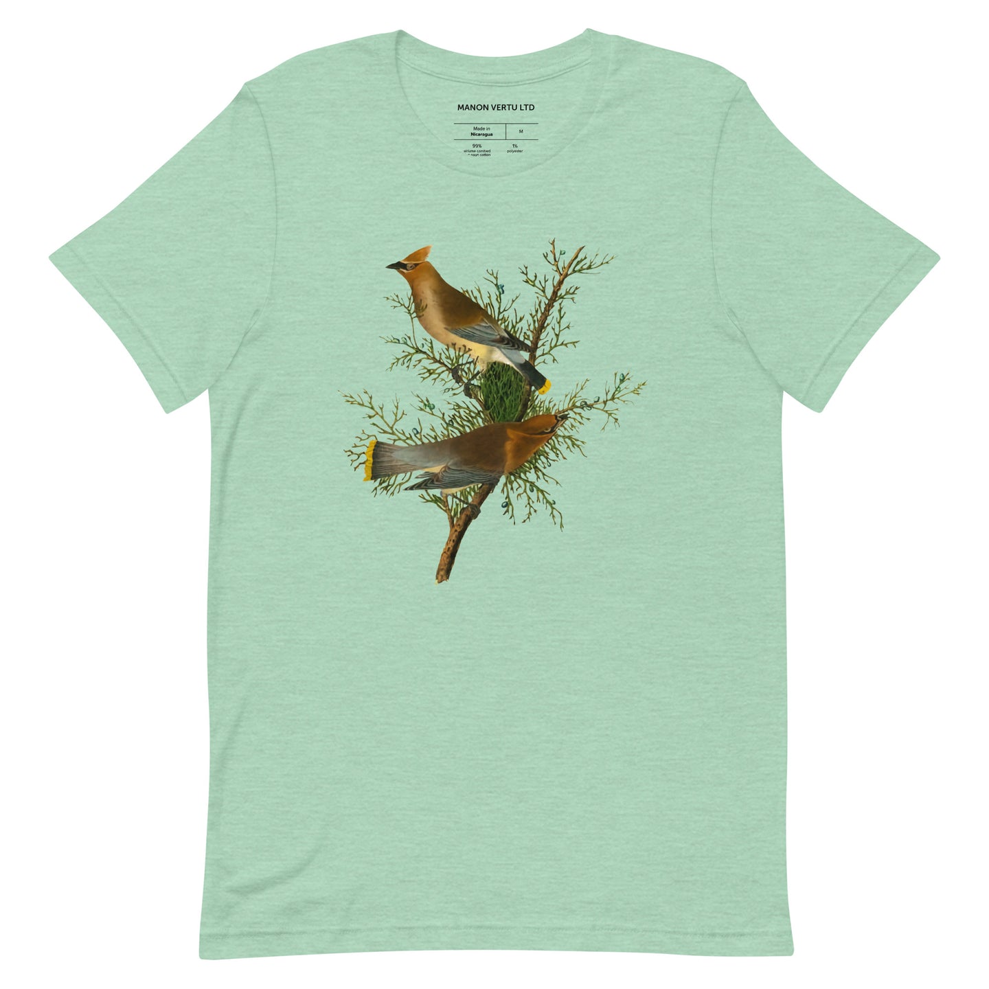Cedar Waxwing Avian Splendor Tshirt