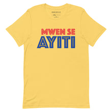 Load image into Gallery viewer, Mwen Se Ayiti Diaspora Bazaar Tshirt
