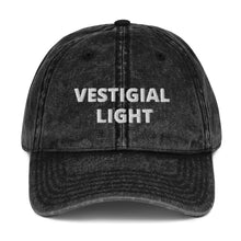 Load image into Gallery viewer, Vestigial Light Vintage Cotton Twill Cap
