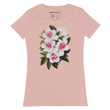 Load image into Gallery viewer, Indian Azalea Verdant Women Fitted Tshirt
